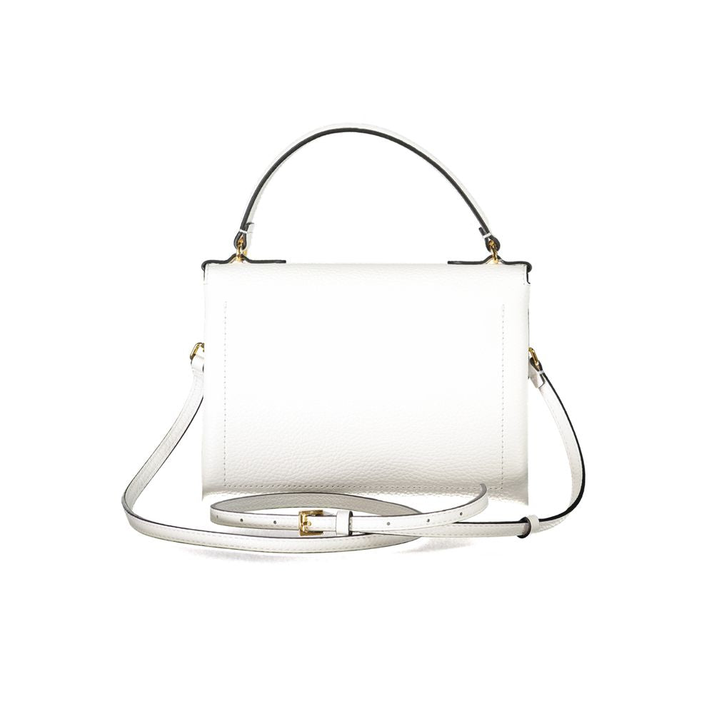 Coccinelle White Leather Handbag