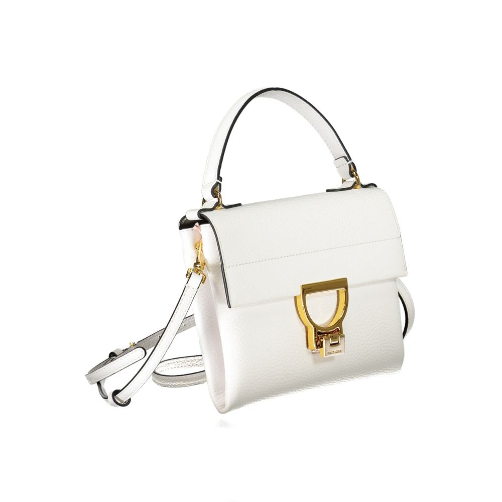 Coccinelle White Leather Handbag