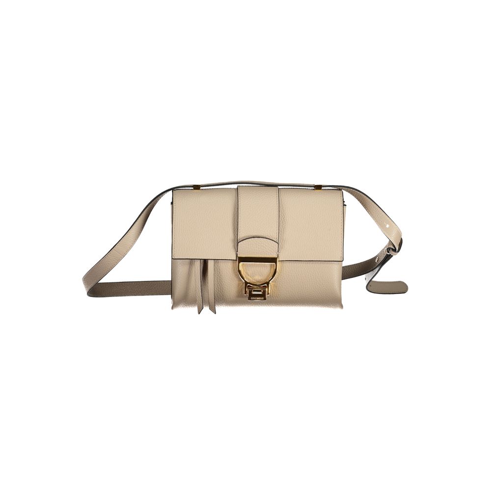 Coccinelle Beige Leather Handbag