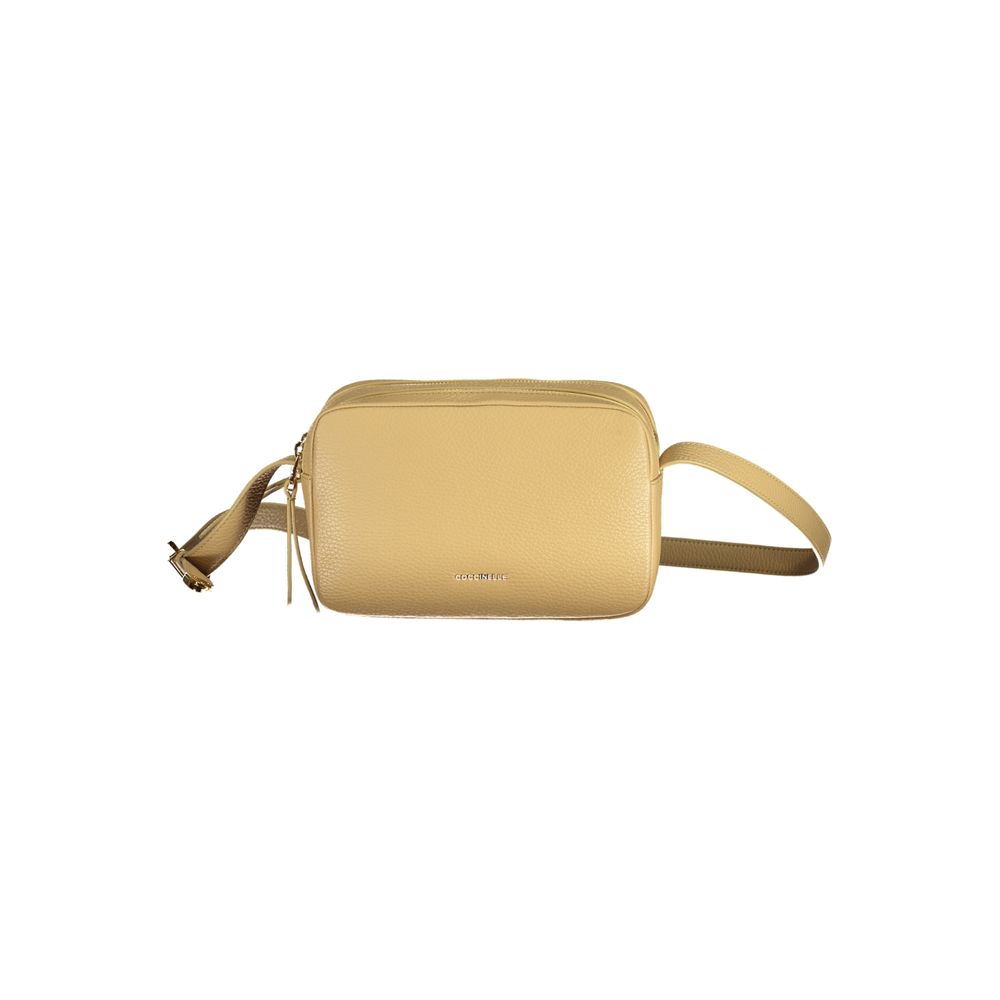 Coccinelle Beige Leather Handbag