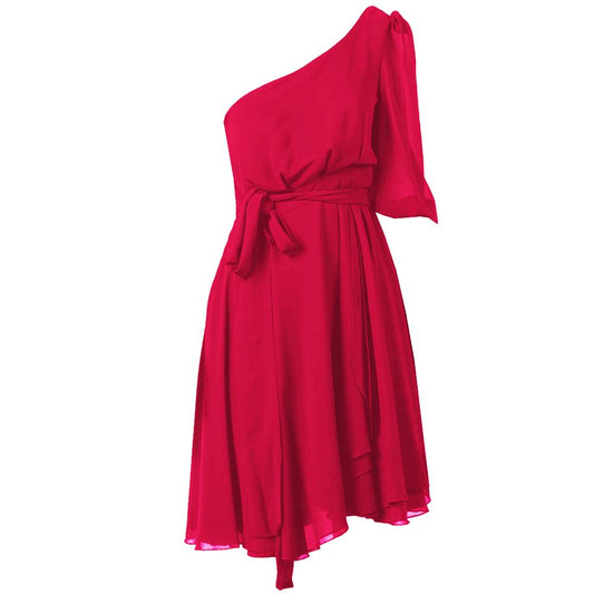 PINKO Fuchsia Polyester Dress