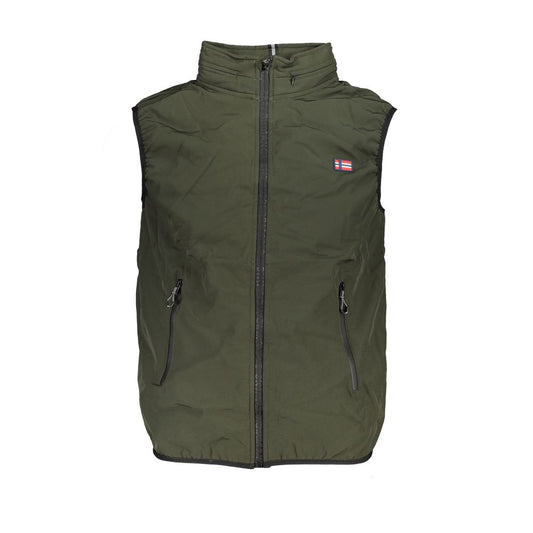 Scuola Nautica Green Polyester Jacket