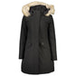 Woolrich Black Cotton Jackets & Coat