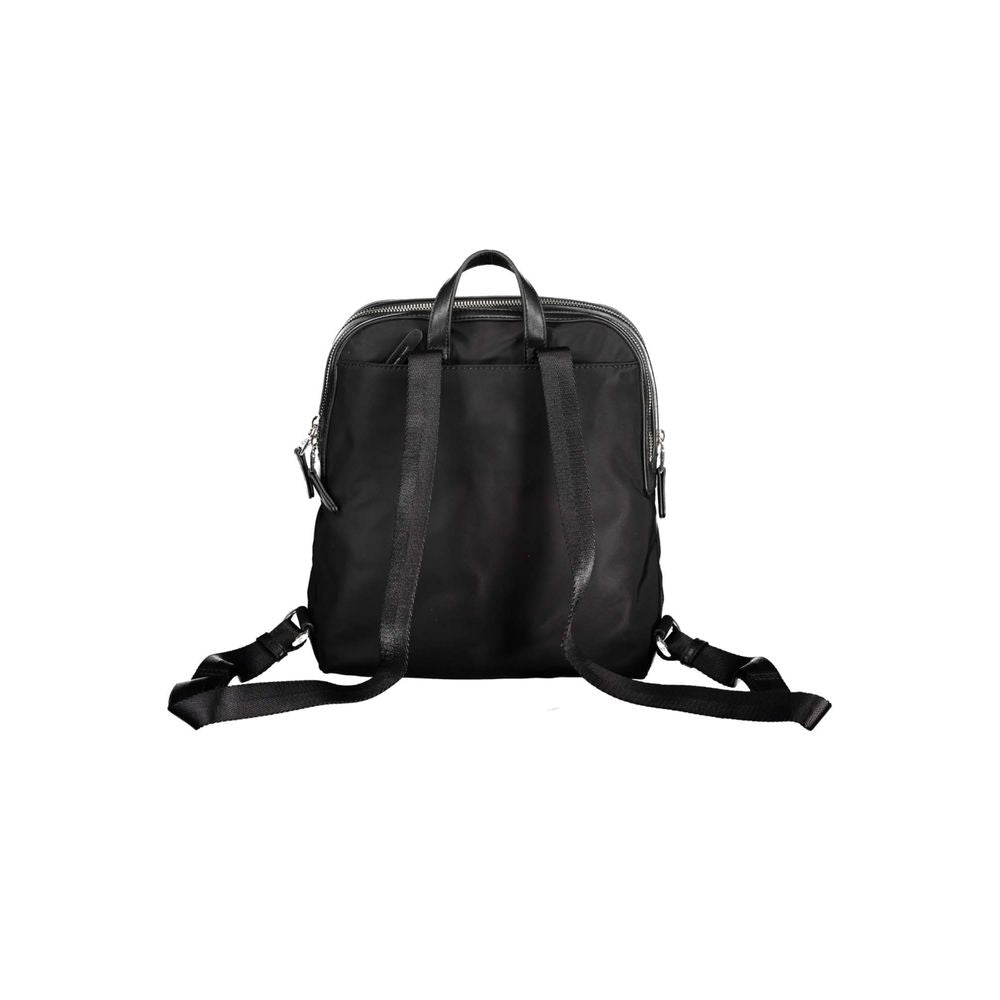 Mandarina Duck Black Nylon Backpack