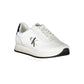 Calvin Klein White Polyester Sneaker