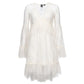 PINKO White Polyamide Dress