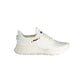 Blauer White Polyester Sneaker