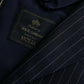 Dolce & Gabbana Black Stripe SICILIA Double Breasted Coat Blazer