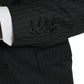 Dolce & Gabbana Black Stripe MARTINI Single Breasted Coat Blazer