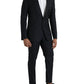 Dolce & Gabbana Dark Blue Wool NAPOLI Formal 2 Piece Suit