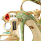 Dolce & Gabbana Multicolor Jacquard Crystals Sandals Shoes