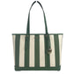 Michael Kors Jet Set Travel Large TZ Shoulder PVC Tote Bag Purse Fern Green