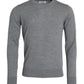 Dolce & Gabbana Ash Gray Wool Crew Neck Pullover Sweater