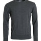 Dolce & Gabbana Dark Gray Wool Crew Neck Pullover Sweater