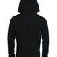 Dolce & Gabbana Dark Gray Cashmere Hooded Pullover Sweater