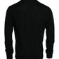 Dolce & Gabbana Black Cashmere Knit Long Sleeves Cardigan Sweater