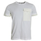 Dolce & Gabbana White Cotton Pocket Short Sleeves T-shirt