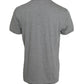 Dolce & Gabbana Gray Logo Embroidery Crew Neck T-shirt