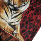 Dolce & Gabbana Multicolor Tiger Print Cotton Short Sleeves T-shirt