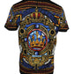 Dolce & Gabbana Multicolor Julius Caesar Cotton Crew Neck T-shirt