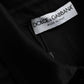 Dolce & Gabbana Black Logo Collared Short Sleeves Polo T-shirt