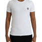 Dolce & Gabbana White Logo Crest Crew Neck Underwear T-shirt