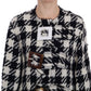 Dolce & Gabbana Elegant Woven Monochrome Jacket