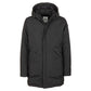 Fred Mello Sleek Men's Tech Fabric Jacket with Hood