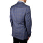 Made in Italy Blue Wool Vergine Blazer