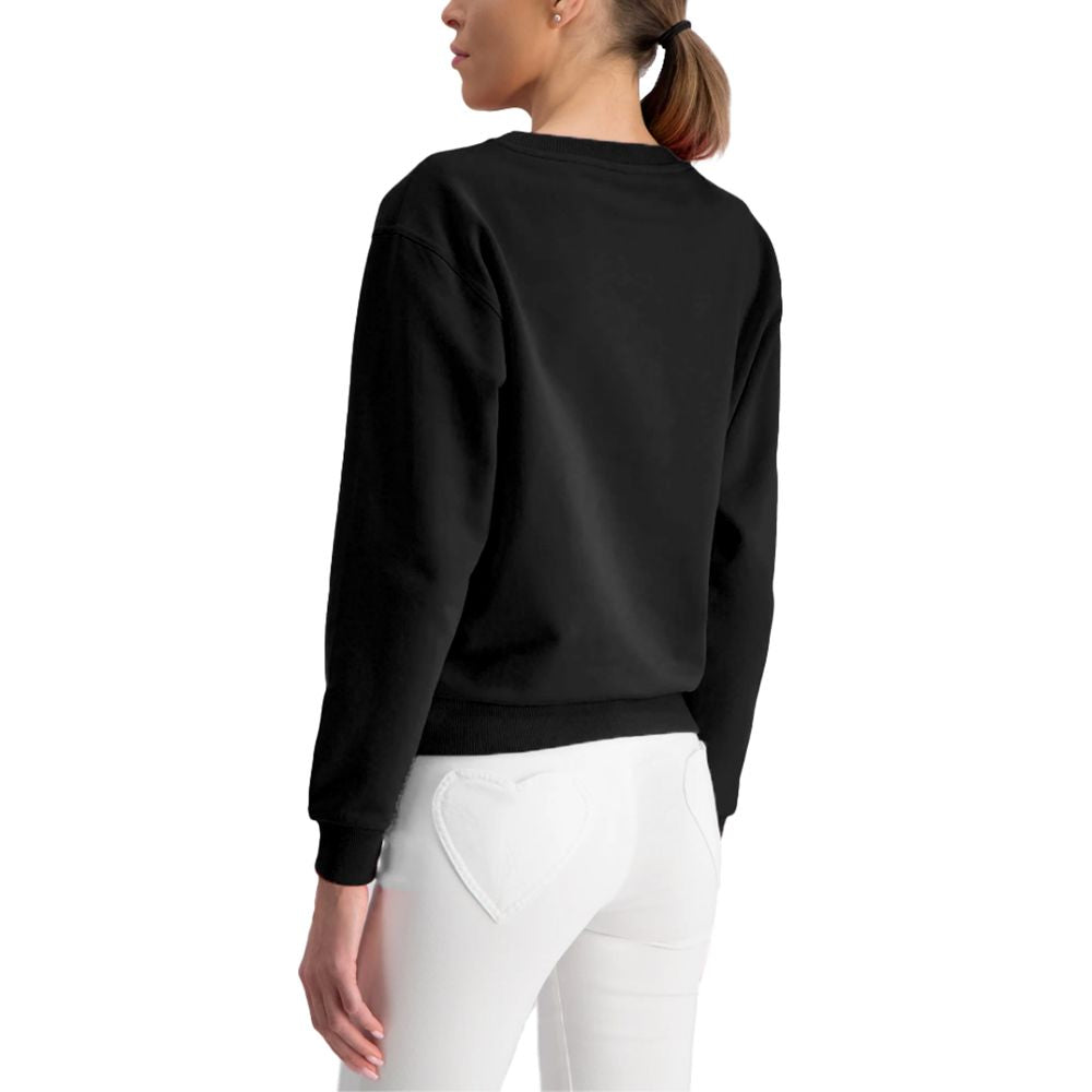 Moschino Black Cotton Sweater