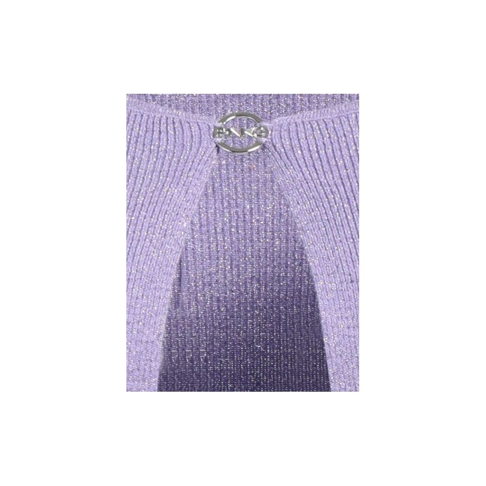 PINKO Purple Viscose Sweater