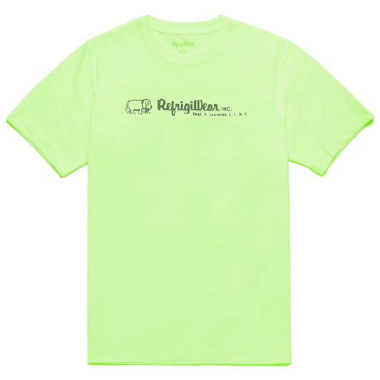 Refrigiwear Classic Green Cotton Crew-Neck Tee