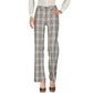 Patrizia Pepe Chic Tartan Print Trousers