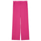 Patrizia Pepe Elegant Fuchsia Palazzo Trousers