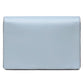 Love Moschino Elegant Light Blue Faux Leather Shoulder Bag