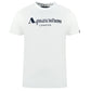 Aquascutum White Cotton Men T-Shirt