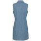 Fred Mello Sleeveless Denim Delight Dress