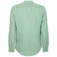 Fred Mello Apple Green Mandarin Collar Shirt