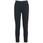 Fred Mello Chic Dark Blue Regular Trousers for Women