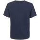 Fred Mello Sophisticated Blue Cotton Tee with Elegant Print