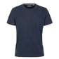 Fred Mello Chic Blue Cotton Crewneck Tee