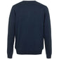 Fred Mello Chic V-Neck Cotton Sweater in Blue