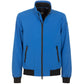 Fred Mello Sleek Blue Technical Fabric Jacket