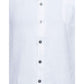 Alpha Studio Elegant White Linen Shirt for Men