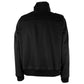 Made in Italy Elegant Virgin Wool Men's Bomber with Fur Collar