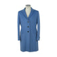 Made in Italy Elegant Virgin Wool Light Blue Coat