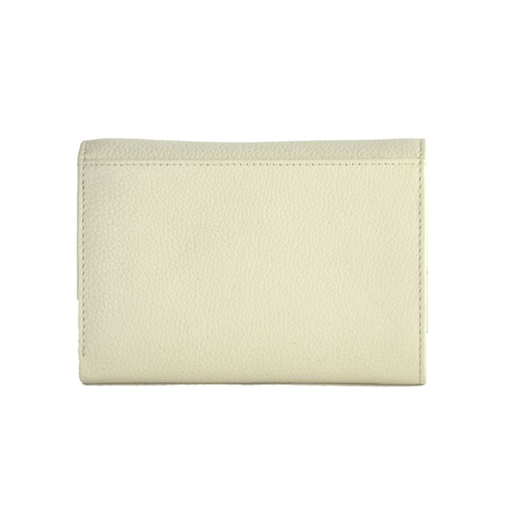 Baldinini Trend White Calfskin Women Wallet