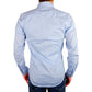 Made in Italy Elegant Milano Light Blue Cotton Shirt