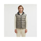 Centogrammi Reversible Goose Down Hooded Vest in Gray