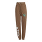 Pharmacy Industry Chic Cotton Jersey Trousers with Logo Print